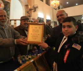 عوائل شهداء معركة بشائر الانتصار وشهداء مارس بغزة  (15)
