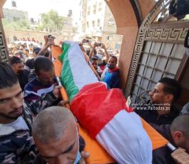 جثمان الطفل يوسف ابو جزر (6)