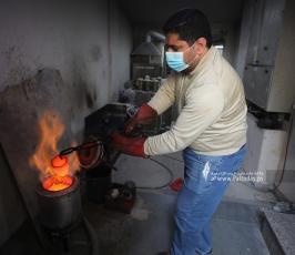 صناعة الذهب بغزة (3)