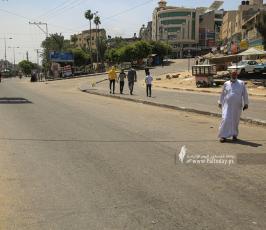  الإغلاق الجزئي في قطاع غزة (8)
