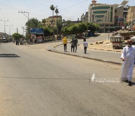  الإغلاق الجزئي في قطاع غزة (9)