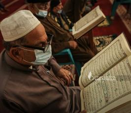 قراءة القرآن الكريم في مساجد غزة خلال شهر رمضان المبارك (9)