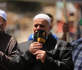 الجهاد الإسلامي في غزة تنظم وقفة اسنادية للمرابطين في المسجد الأقصى (13)