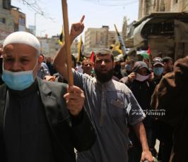 الجهاد الإسلامي في غزة تنظم وقفة اسنادية للمرابطين في المسجد الأقصى (6)