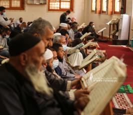 قراءة القرآن الكريم في مساجد غزة خلال شهر رمضان المبارك (4)