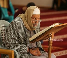 قراءة القرآن الكريم في مساجد غزة خلال شهر رمضان المبارك (7)