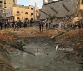 منازل المدمرة إثر القصف (28)