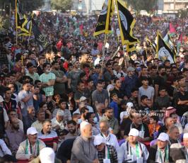  مهرجان سيف القدس.. واقترب الوعد على أرض ساحة السرايا (11)