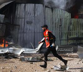  مصنع فومكو شرق جباليا شمال القطاع (25)