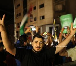 احتفالات الانتصار لمعركة سيف القدس (21)
