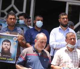 مهجة القدس تنظم وقفة دعم واسناد للشيخ خضر عدنان الذي اعتقلته قوات الاحتلال فجراً (6)
