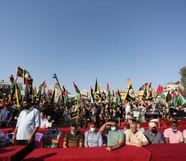  مهرجان سيف القدس.. واقترب الوعد على أرض ساحة السرايا (76)
