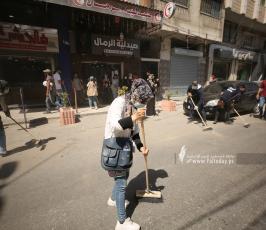  حملة حنعمرها لتنظيف مدينة غزة  (6)