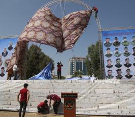 مهرجان سيف القدس بساحة السرايا (8)