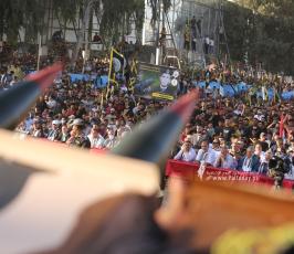  مهرجان سيف القدس.. واقترب الوعد على أرض ساحة السرايا (44)