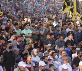  مهرجان سيف القدس.. واقترب الوعد على أرض ساحة السرايا (16)
