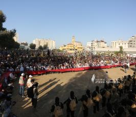 مهرجان سيف القدس.. واقترب الوعد على أرض ساحة السرايا (13)