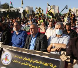  مهرجان سيف القدس.. واقترب الوعد على أرض ساحة السرايا (25)