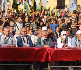  مهرجان سيف القدس.. واقترب الوعد على أرض ساحة السرايا (8)