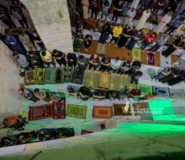  إحياء ليلة السابع والعشرين من رمضان في المسجد العمري الكبير في غزة (6)