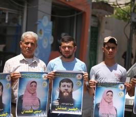 مهجة القدس تنظم وقفة دعم واسناد للشيخ خضر عدنان الذي اعتقلته قوات الاحتلال فجراً (7)