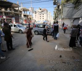  حملة حنعمرها لتنظيف مدينة غزة  (25)