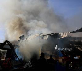 مصنع فومكو شرق جباليا شمال القطاع (4)