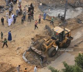 منازل المدمرة إثر القصف (32)