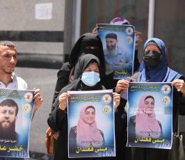 مهجة القدس تنظم وقفة دعم واسناد للشيخ خضر عدنان الذي اعتقلته قوات الاحتلال فجراً (3)