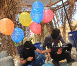 بالونات وحدة برق الجهادية (33)