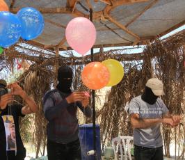 بالونات وحدة برق الجهادية (34)
