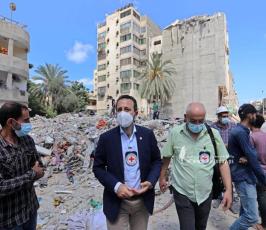 مدير عام الصليب الأحمر الدولي روبير مارديني إلى قطاع غزة اليوم للإطلاع على الوضع الإنساني عق (