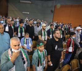تكريم الجمهورية الاسلامية ايران عبر مؤسسة انصار الخيرية لأهالي شهداء معركة سيف القدس (19)