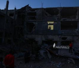 منازل مدمرة بقطاع غزة (34)