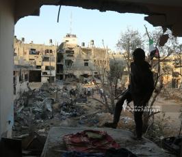 منازل مدمرة بقطاع غزة (5)