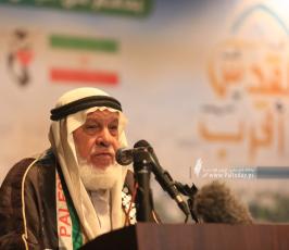 تكريم الجمهورية الاسلامية ايران عبر مؤسسة انصار الخيرية لأهالي شهداء معركة سيف القدس (24)