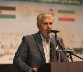 تكريم الجمهورية الاسلامية ايران عبر مؤسسة انصار الخيرية لأهالي شهداء معركة سيف القدس (26)