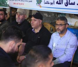 زيارة حرك الجهاد الاسلامي وسرايا القدس الى عائلة ساق الله (2)