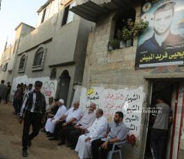 زيارة وتهنئة قيادة الجهاد الإسلامي وسرايا القدس لعوائل شهداء معركة سيف القدس بمناسبة عيد الاضحى المبارك (9)