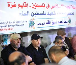 زيارة حرك الجهاد الاسلامي وسرايا القدس الى عائلة ساق الله (9)