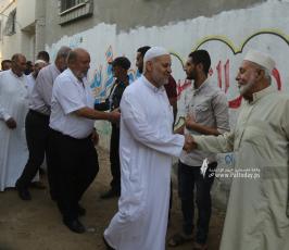 زيارة وتهنئة قيادة الجهاد الإسلامي وسرايا القدس لعوائل شهداء معركة سيف القدس بمناسبة عيد الاضحى المبارك (7)