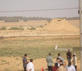 مسيرة حاشدة على حدود خانيونس جنوب قطاع غزة (8)