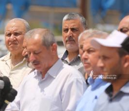 مؤتمر القوى والفصائل الفلسطينية أقيم شرق ملكة بغزة تعقيباً على العدوان الإسرائيلي على قطاع غزة (6)