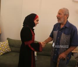 وفاء خالد سعيد فارس الأولى على مستوى فلسطي (6)