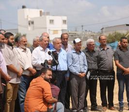 مؤتمر القوى والفصائل الفلسطينية أقيم شرق ملكة بغزة تعقيباً على العدوان الإسرائيلي على قطاع غزة (10)