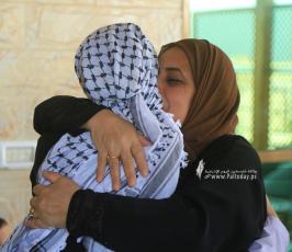 بالصورالطالبة منة الله مشعل حسن البطة الأولى على مستوى فلسطين القسم الأدبي بمعدل 99.7 %  من غزة (5)