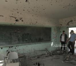 مدرسة معاذ بن جبل شرق الشجاعية (4)