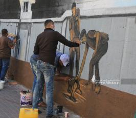 جدارية سجن جلبوع ونفق الحرية (3)