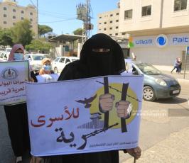 الاتحاد الاسلامي في النقابات المهنية ينظم مسيرة جماهيرية حاشدة نصرة للأسرى (5)