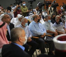 الفصائل تنظم مؤتمرا بعنوان المقاومة تحرر.. واسلو تدمر في الذكرى ١٦ لاندحار الاحتلال من قطاع غزة (15)